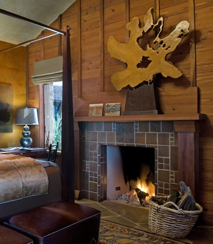 Carmel fireplace